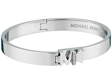 michael kors silver bangle bracelet|michael kors bracelet price.